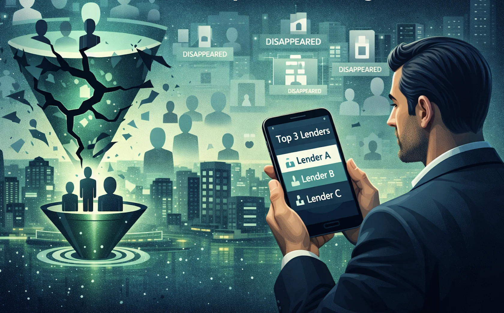 AI shortlist in private lending